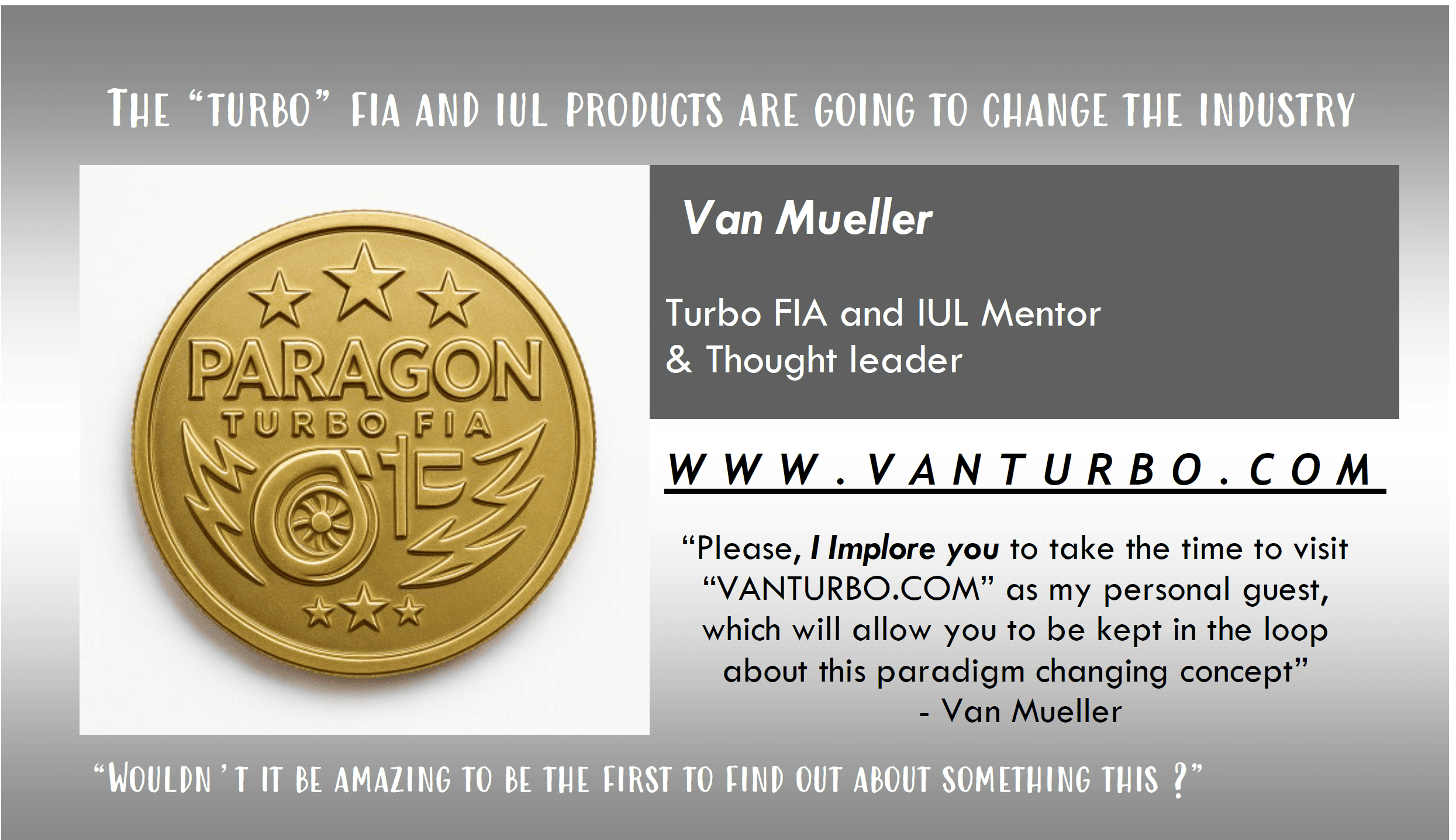 Van Turbo - Coming Soon